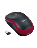 LOGITECH M185 WL/NB/ BLACK/RED