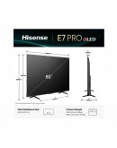 Hisense 85 E7Q Pro, 4K Ultra HD 3840x2160, QLED, Q