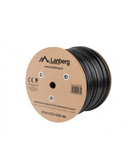 Lanberg LAN cable CAT.6 UTP 305m solid outdoor CU,