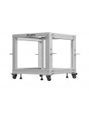 Lanberg open rack 19 9U 600x600-1100 adjustable, g