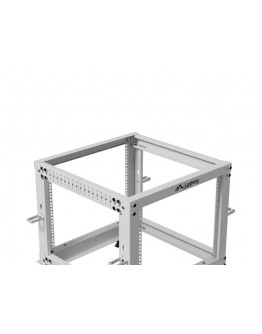 Lanberg open rack 19 9U 600x600-1100 adjustable, g