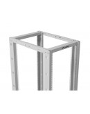 Lanberg open rack 19 42U 600x1000, grey