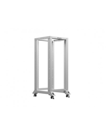 Lanberg open rack 19 27U  600x800, grey