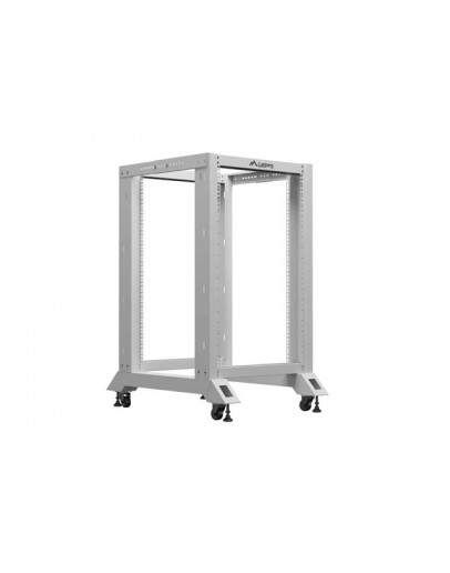 Lanberg open rack 19 18U 600x800, grey