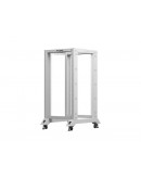 Lanberg open rack 19 22U 600x800, grey