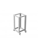 Lanberg open rack 19 22U 600x800, grey