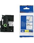 Brother TZe-FX251 Tape Black on White, Flexible ID