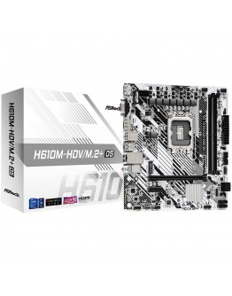 ASROCK H610M-HDV/M.2+ D5 mATX LGA1700