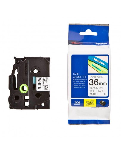 Brother TZe-261 Tape Black on White