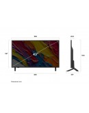 LG 43QNED82A3B, 43 4K QNED HDR Smart TV, 3840x2160