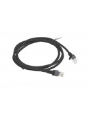 Lanberg patch cord CAT.5E 1.5m, black