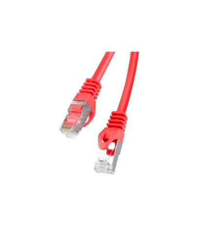 Lanberg Patch cord Cat.6 FTP 0.5m Fluke Passed Red