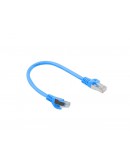 Lanberg patch cord CAT.6 FTP 0.25m, blue