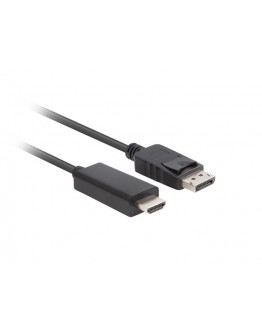 Lanberg display port (M) V1.1 -> HDMI (M) cable 1.