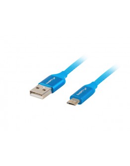 Lanberg USB MICRO-B (M)  ->  USB-A (M) 2.0 cable 1