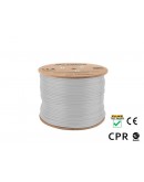 Lanberg LAN cable CAT.7 sftp 305m solid cu lszh gr