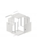 Lanberg rack cabinet 19 wall-mount 12U/600x600 for