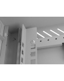 Lanberg rack cabinet 10 wall-mount 9U/300x300 (fla