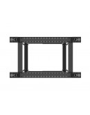 Lanberg open rack 19 42U 600x1000 black