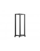 Lanberg open rack 19 42U 600x1000 black