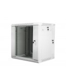 Lanberg rack cabinet 19 double-section wall-mount 
