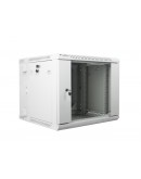 Lanberg rack cabinet 19 double-section wall-mount 