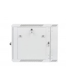 Lanberg rack cabinet 19 double-section wall-mount 