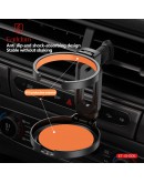 Универсална стойка за чаша Earldom ET-EH305, За автомобил, Черен - 17893