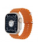 Смарт часовник WiWu SW01 Ultra, Златист - 73085