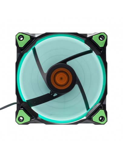 Вентилатор No brand, 120mm, LED, MOLEX, Черен - 63071