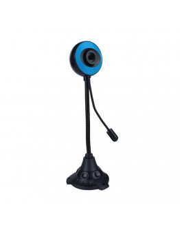 Уеб камера Kisonli PC-12, Микрофон, 480p, Черен - 3045