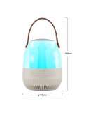 Тонколона Kisonli LP-6S, Bluetooth, USB, SD, FM, RGB, Различни цветове - 22279