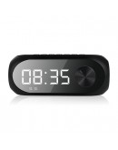 Тонколона Kisonli LP-2S, Bluetooth, Часовник, SD, FM, AUX, RGB, Черен - 22280