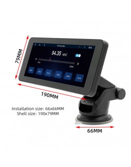 Преносим CarPlay / Android Auto дисплей No brand, X5368, 6.86