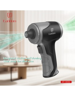 Мини прахосмукачка за кола Earldom ET-VC01, Черен - 40526