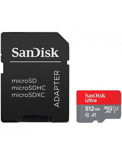 SanDisk Ultra microSDXC 512GB + SD Adapter
