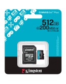 KINGSTON 512GB microSDXC Canvas Go Plus Gen4
