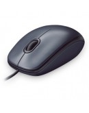 LOGITECH M90 Corded Mouse - GREY - USB -