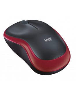 Logitech Wireless Mouse M185 - RED - 2.4GHZ - N/A 
