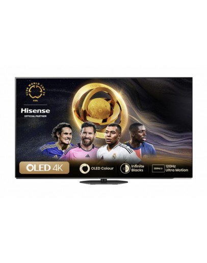 Hisense 65 A85N, 4K UHD OLED Smart TV, 120Hz, HDMI