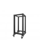 Lanberg open rack 22U 600x800, black
