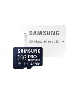 Samsung 256GB micro SD Card PRO Ultimate with Adap