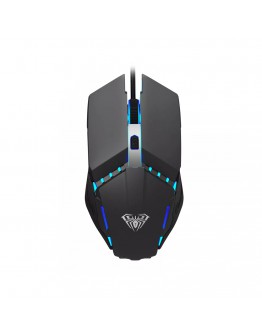 Геймърска мишка Aula S31, Оптична, 4D, RGB, Черен - 739
