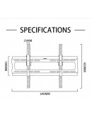 Стойка за телевизор No brand, За стена, Накланяща, До 70