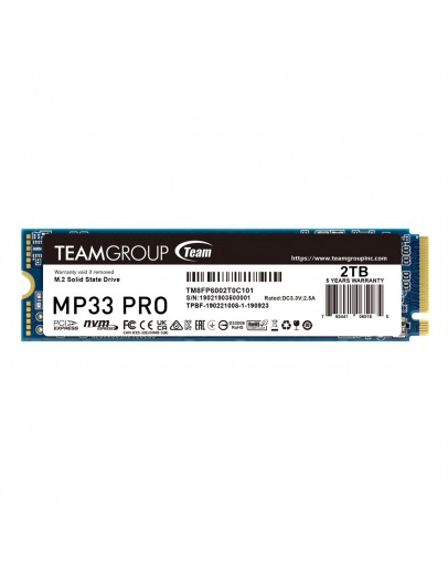 TEAM SSD MP33 PRO 2TB M2 PCI-E