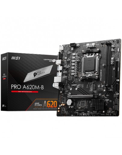 MSI MB Sc AM5 PRO A620M-B, AMD A620, 2xDDR5,