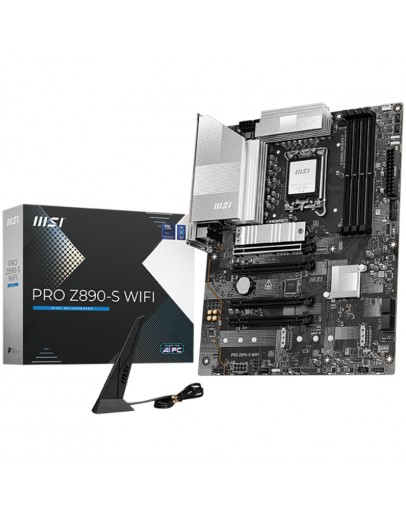 MSI PRO Z890-S WIFI, LGA 1851, Dual Channel DDR5