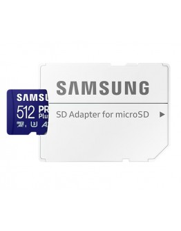 Samsung 512GB micro SD Card PRO Plus with Adapter,