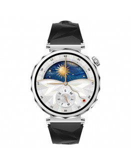 Смарт часовник Aurafit AM35, Amoled, Черен - 73123