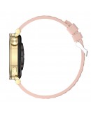 Смарт часовник Aurafit AM23, Amoled, Златист - 73128